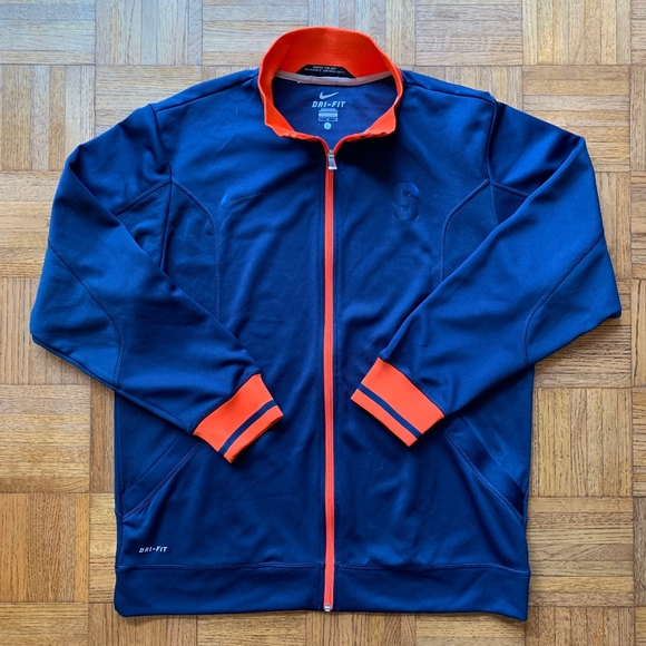 Nike Other - Men's Nike Dri-Fit Syracuse Blue Orange Jacket, L